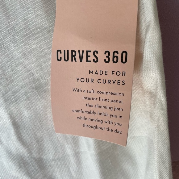 NYDJ curves 360 white trousers - Picture 5 of 9